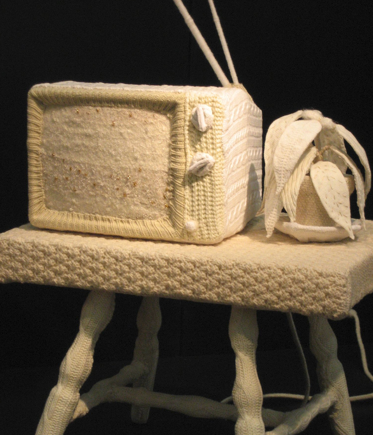 Knitted Sitting Room - TV Included!
