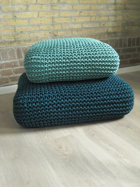 These Knit Pillows Prove Simple Is Best!