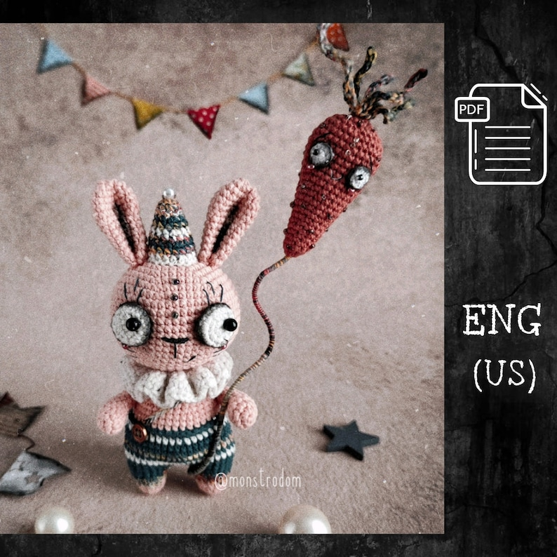 demented rabbit amigurumi patterns crochet