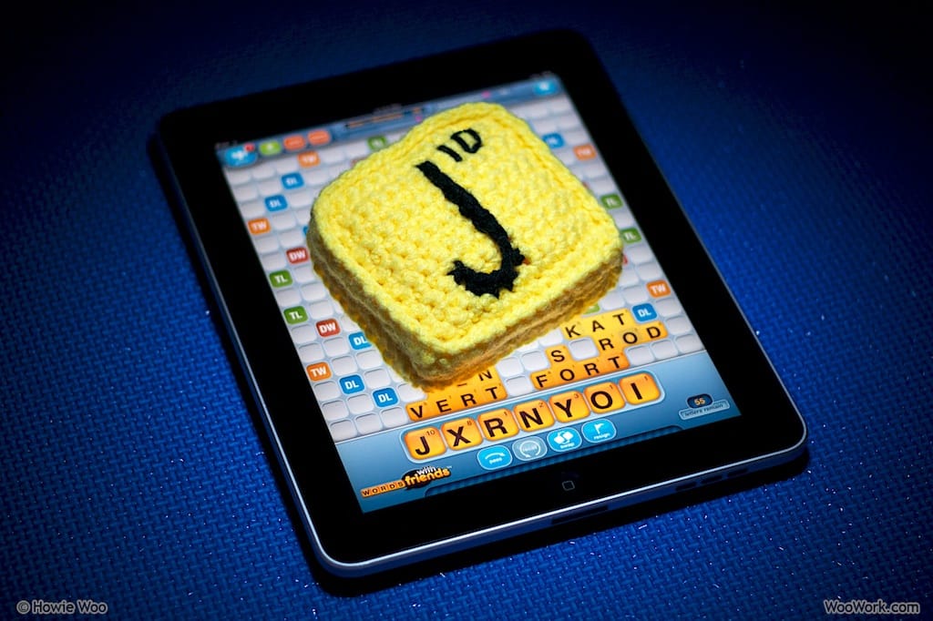 He Crocheted the Most Valuable Letter In Her Name