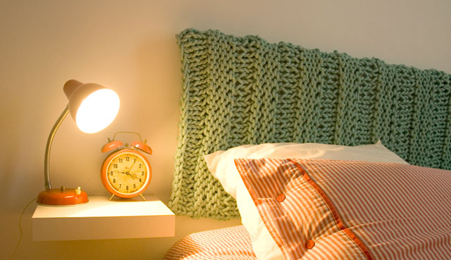 BIG Beautiful Knit Pillow!