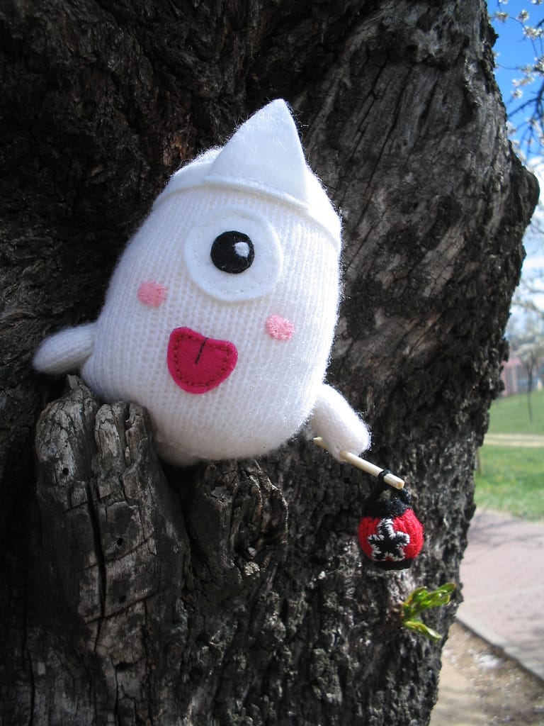 Meet Obake, This Japanese Ghost is Knit!