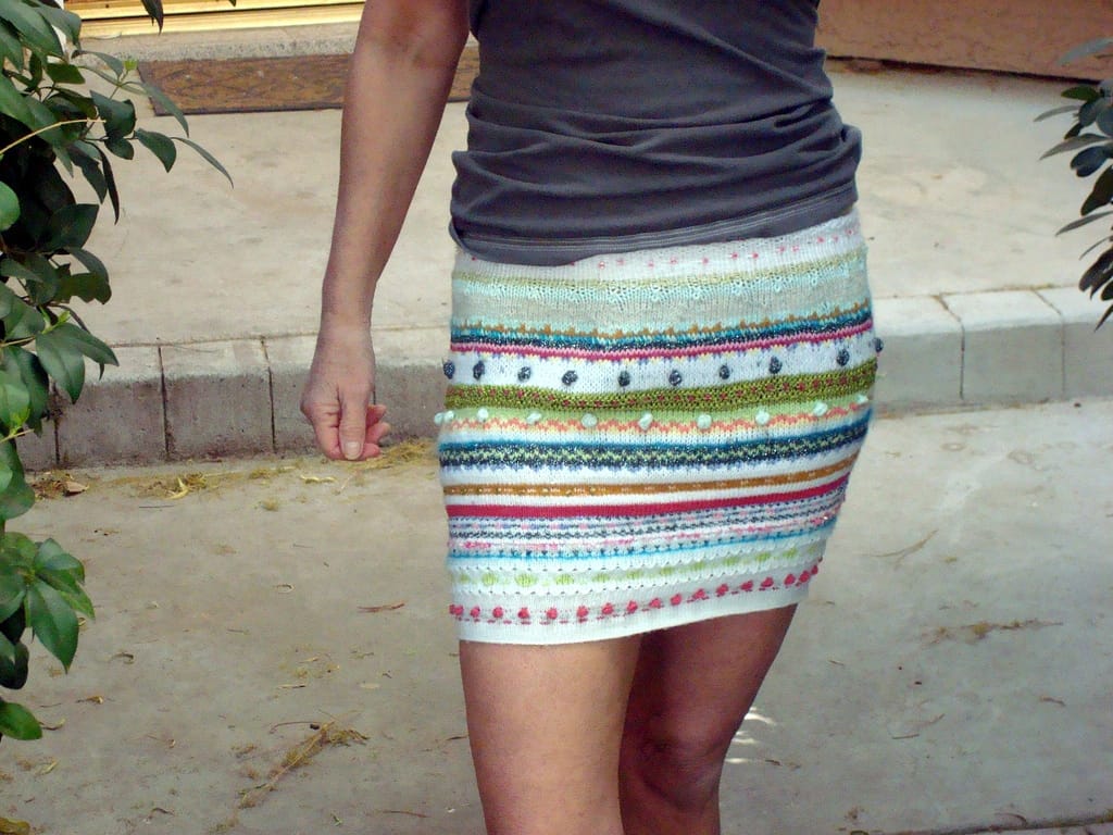 The Perfect Summer Skirt and It's Knit!