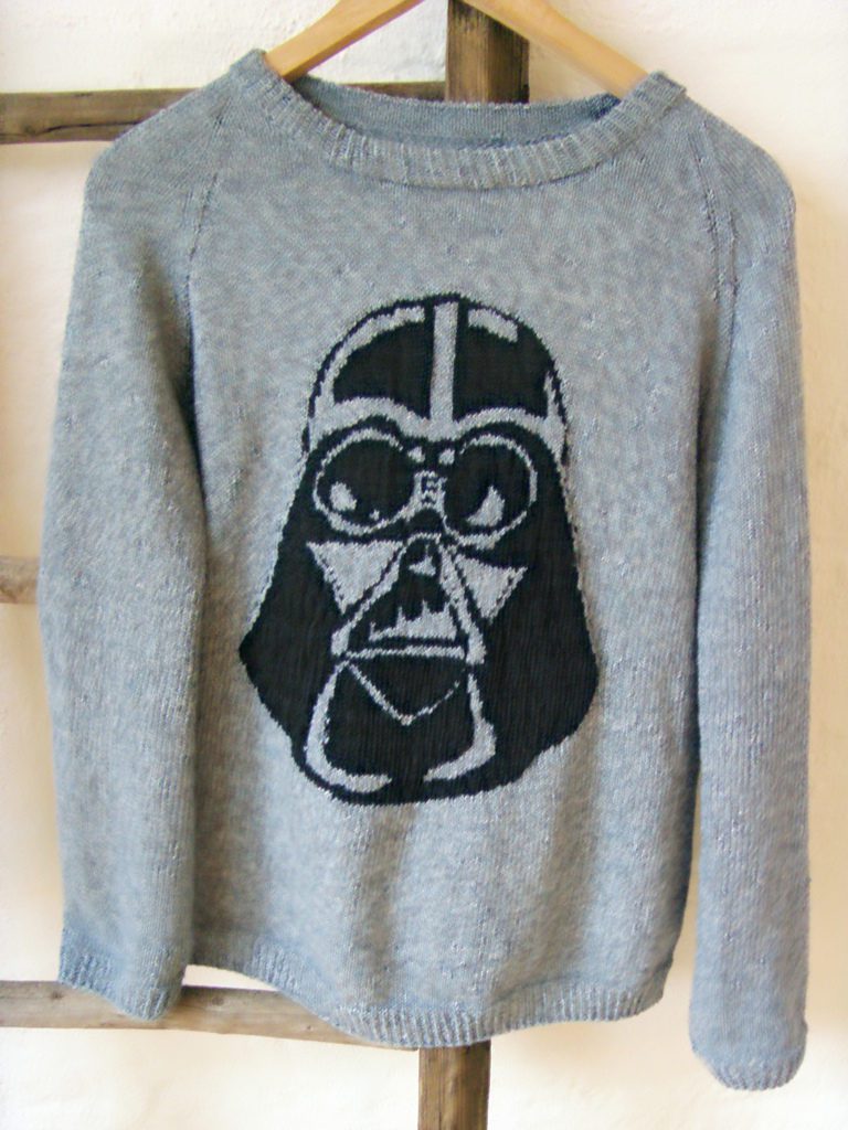The Dark Knitter's Darth Vader Sweater