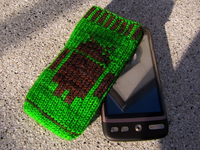 Two Employed Androids ... Knitted, Of Course!