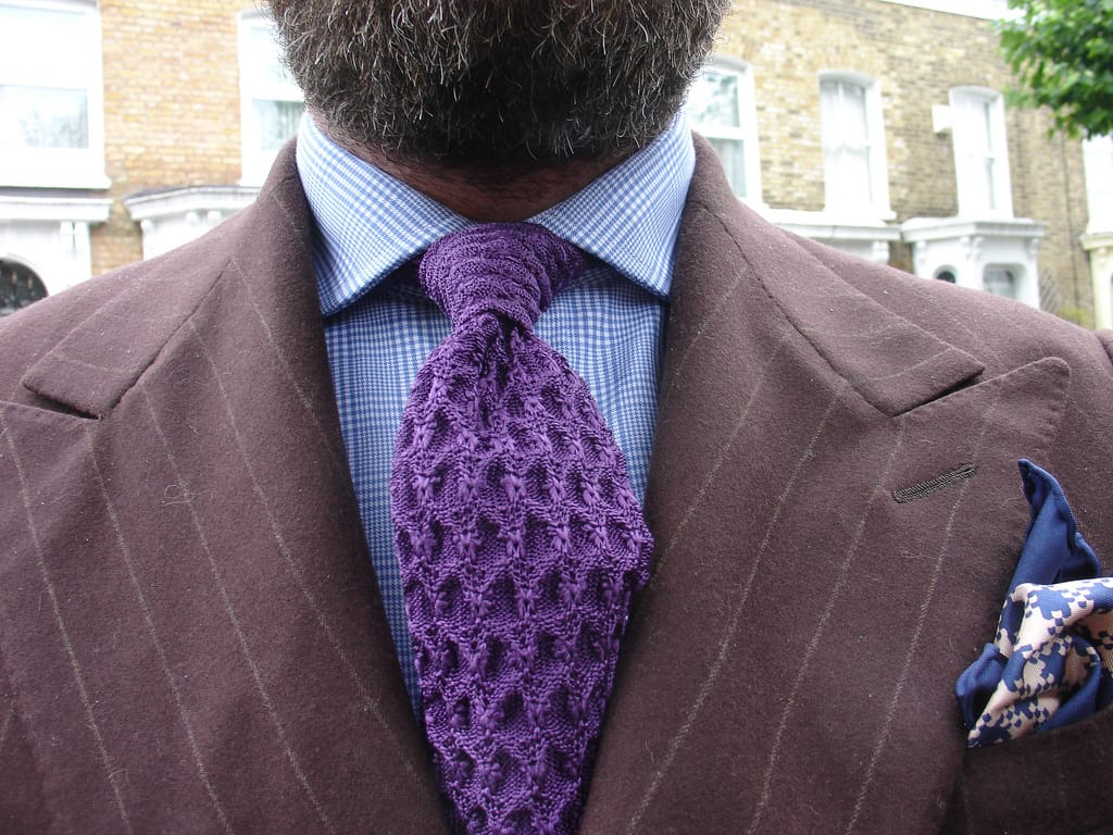 This Tom Ford Silk Knit Tie is Highly Desirable