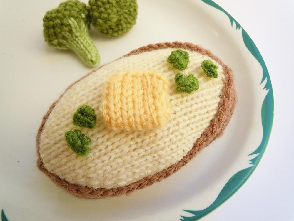 knit playfood patterns designed by Sarah Elizabeth Kellner #knitting