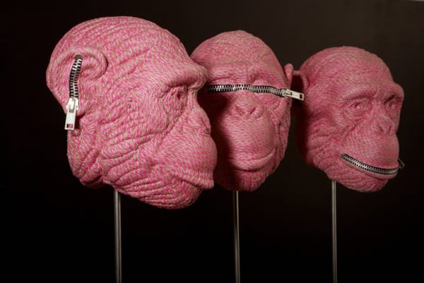 Mozart Guerra's 3 Wise Primates