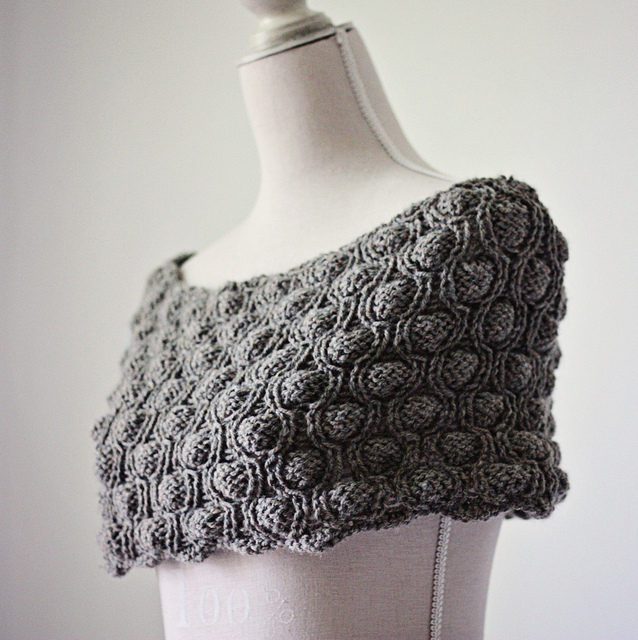 Knit a Gorgeous Cocoon Snood For Fall