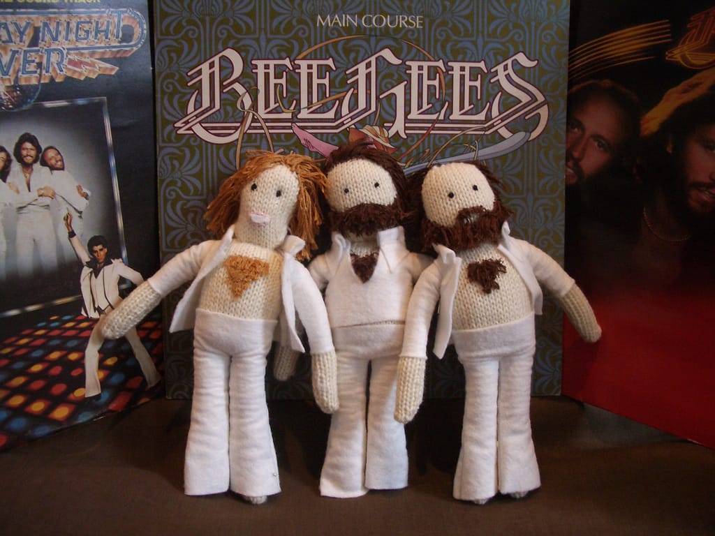 She Knit The Bee Gees - That Chest Hair, Oh My!