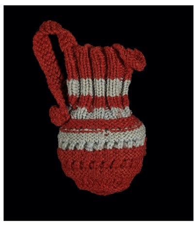 Knitted Jug Found In England, From Mid-Nineteenth Century