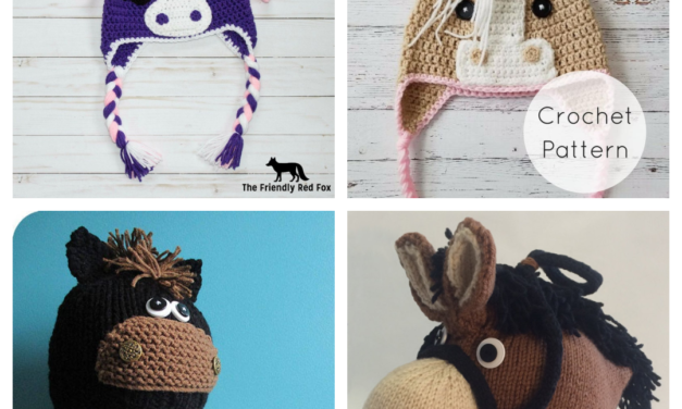 Adorable Knit & Crochet Horse Hats … This Is The Definition Of Yarnspiration!