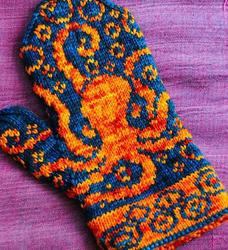 The Nicest Knit Octopus-Themed Mittens Ever. No, Really ...