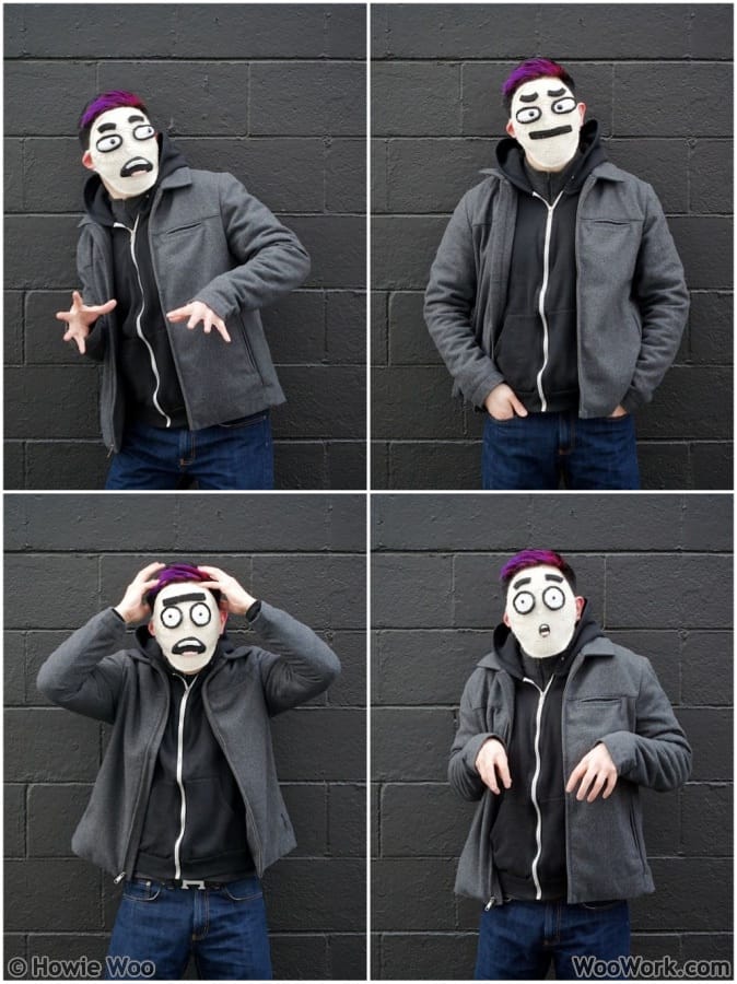 Howie Woo's Amazing Crochet Facial Expressions