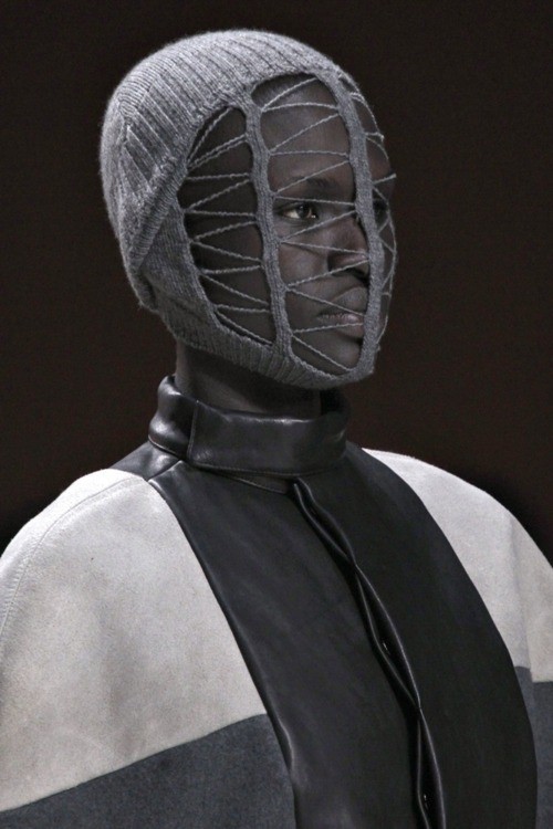 Knit Mask From Rick Owens A/W12 Collection