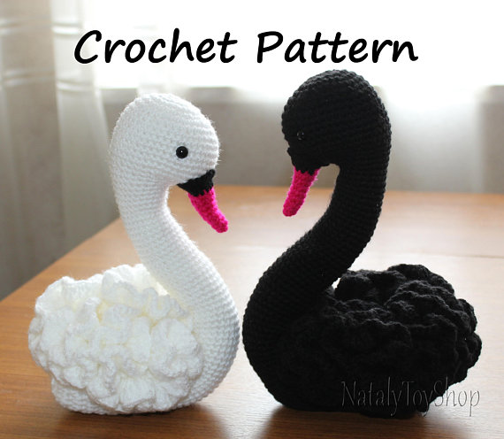 Crochet Swan Amigurumi Pattern