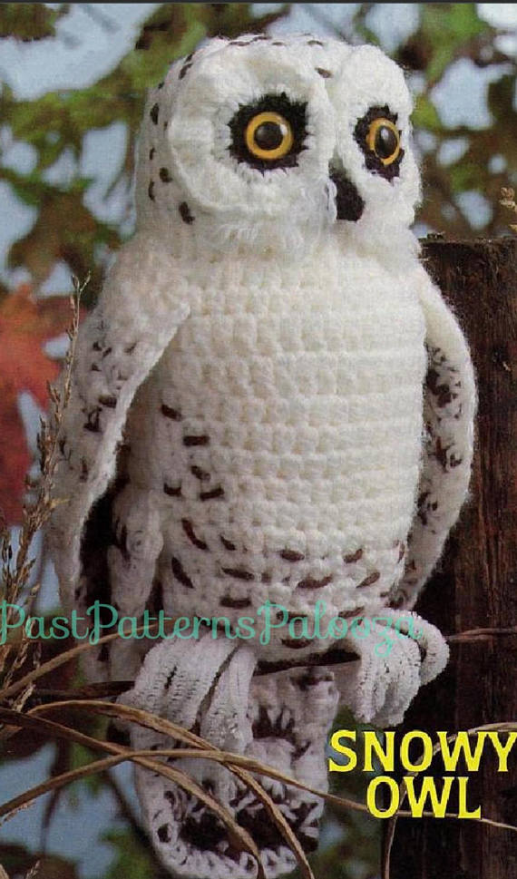 Crochet Owl Amigurumi Pattern