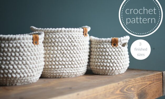 Crochet Nesting Baskets … So Classy Looking!