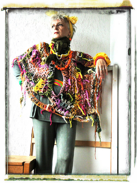 Meet Mizzie Morawez, The World's Finest Freeform Crochet Poet
