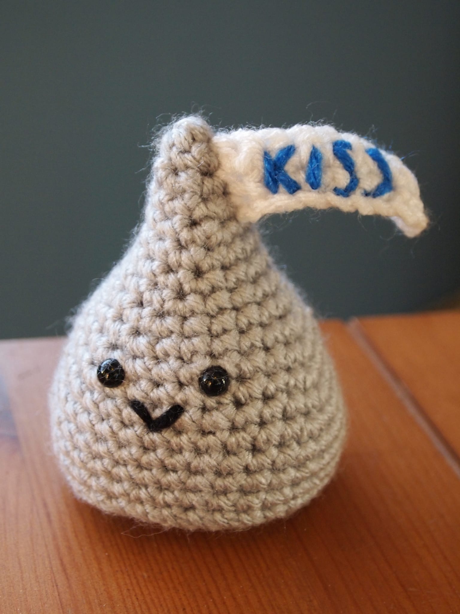 Crochet a Hershey's Kiss Amigurumi