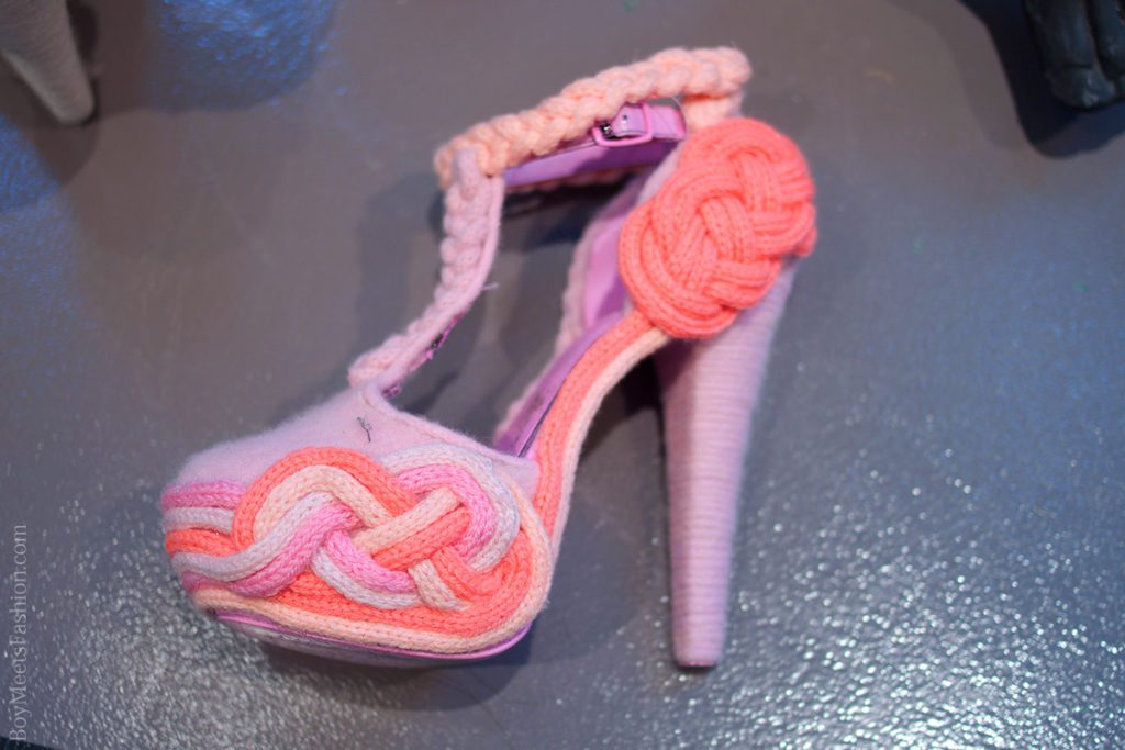 Knitted Heels by Fred Butler and Rosy Nicholas