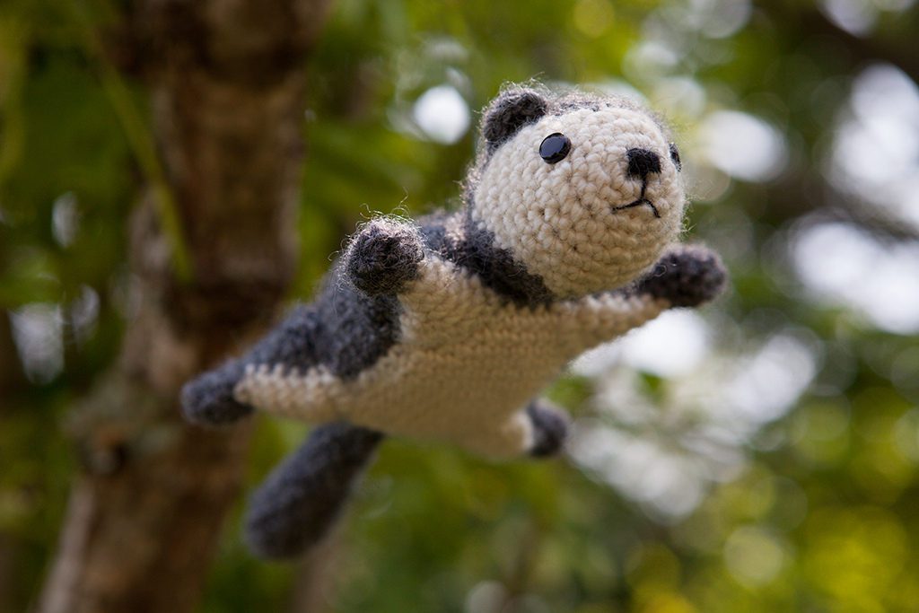 Crochet Momonga ... aka Japanese Dwarf Flying Squirrel