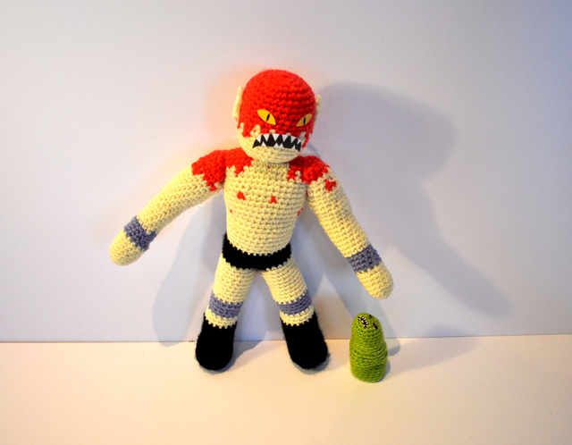 Maria Mochi's Crochet Cannibal Fuckface Amigurumi
