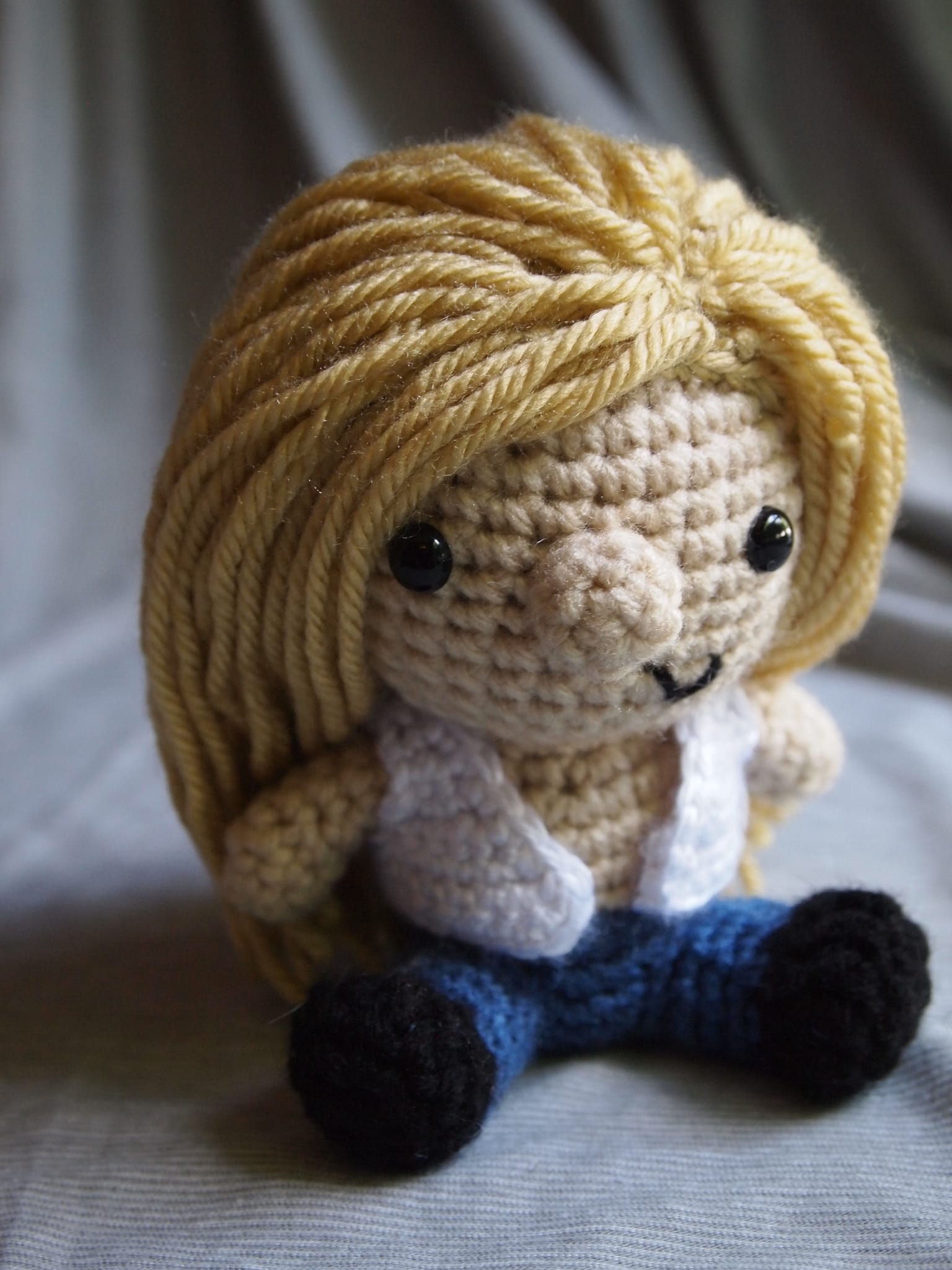 Heather Jarmusz Crocheted a Fabio Amigurumi!