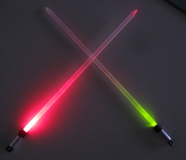How To Make Your Own Lightsaber Knitting Needles