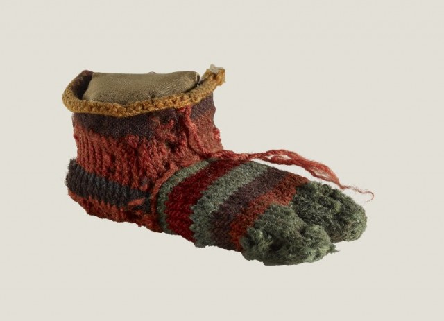 Sock For the Left Foot of a Child, Circa 200-400 AD