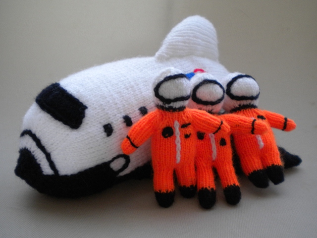 stuffed space shuttle