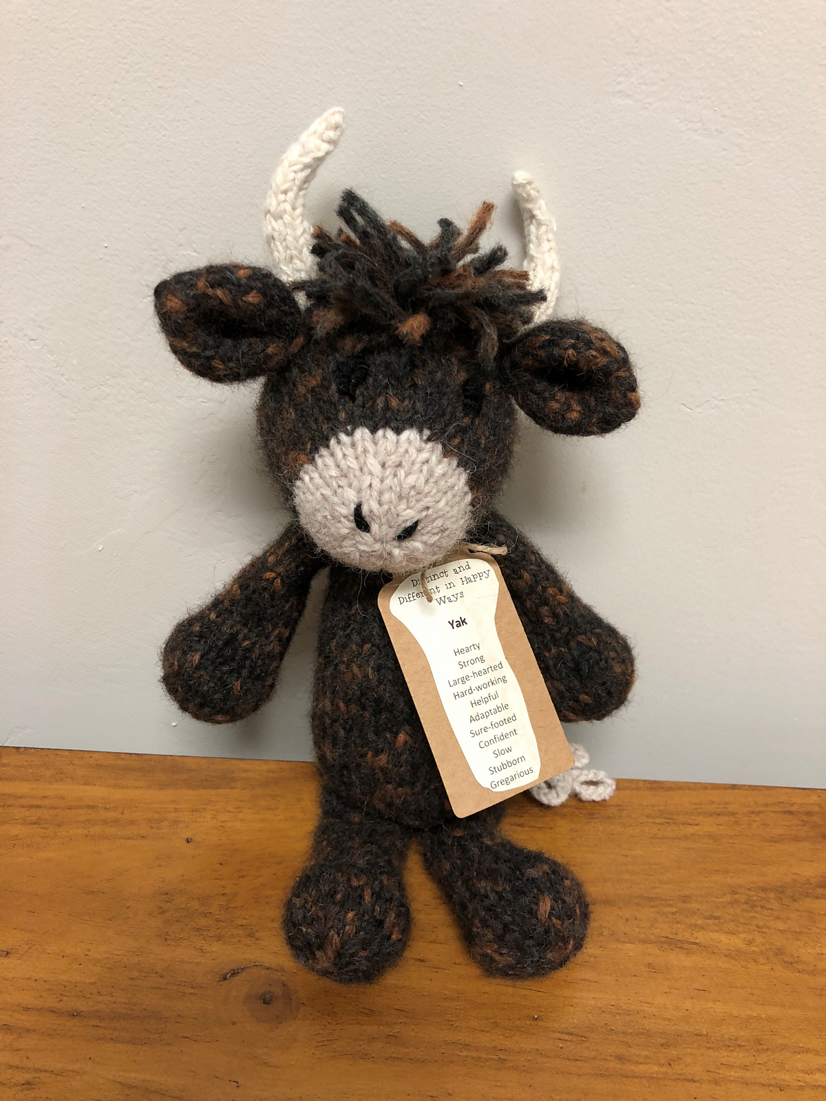 I Spy A Nifty Knitted Yak! You Can Knit One Too!