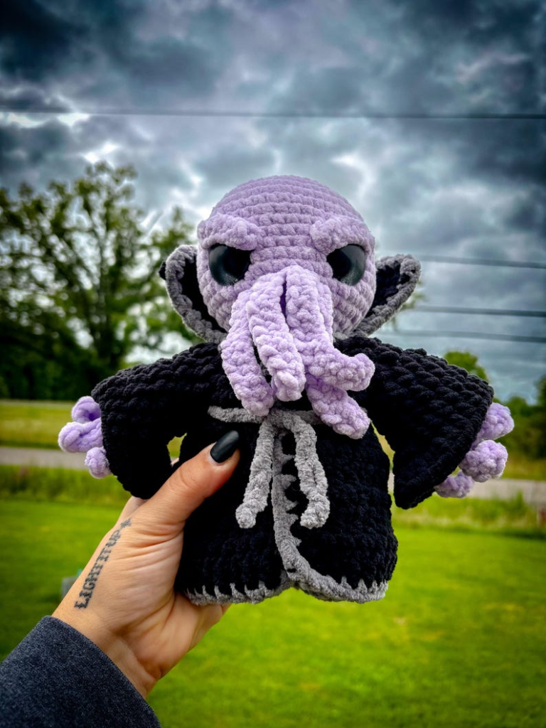 4 Times Mind Flayers Turned Up in Crochet ... Now With Patterns!