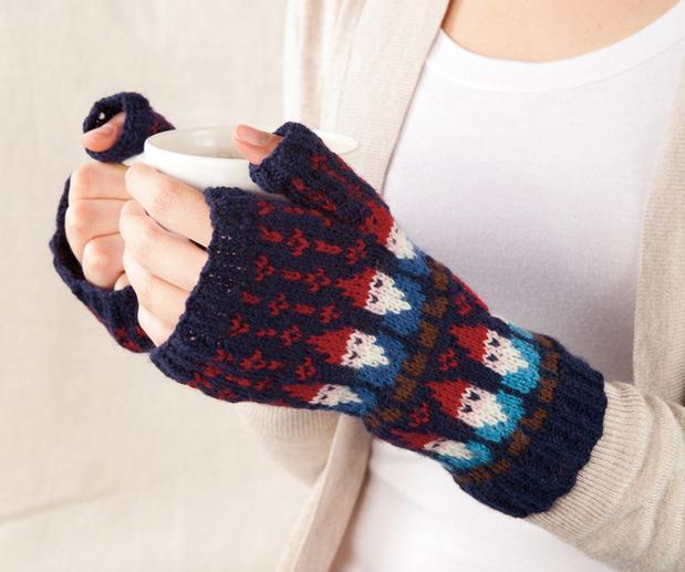 Mighty Knitted Mittens for Mighty Gnomads Like Us