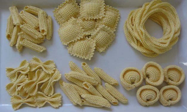 Crochet a Pasta Party With This Yummy Set – 100% Carb-Free!