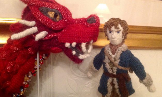 Everyone! Put the Needles Down, the Knitting Witch Knits The Hobbit and Wins Knitting