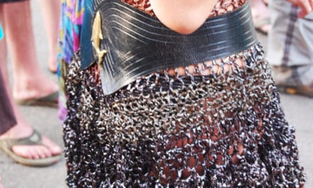 T-Spot’s Crochet Cassette Tape Dress