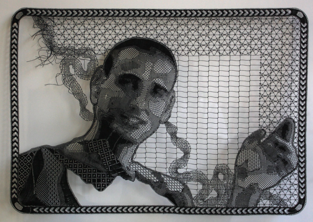 Updated: Pierre Fouché's Intricate Photographic Lace Can Take Years To Complete