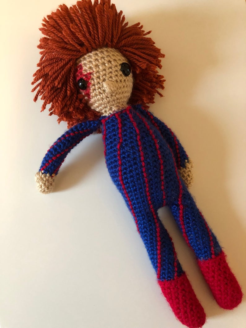 David Bowie amigurumi patterns #crochet #amigurumi