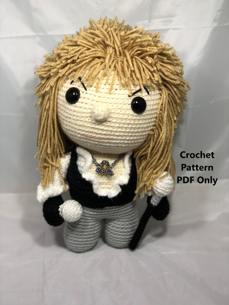 David Bowie amigurumi patterns #crochet #amigurumi