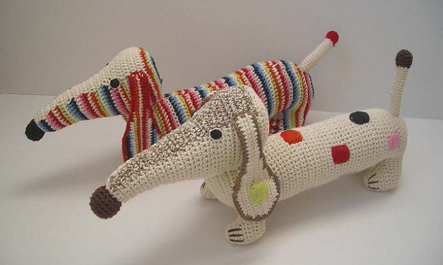 Anne Claire Petit’s Crazy Cute Crochet Dachshunds