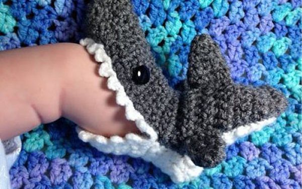It’s Shark Week Every Week With These Killer Bite Booties – Great Gift Idea!