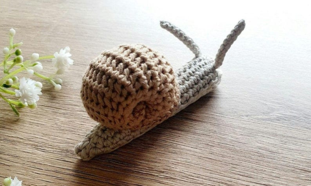 7 Quirky Cute Snail Patterns For Knitters & Crocheters