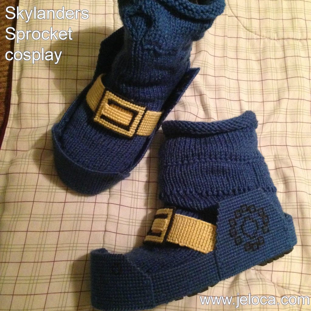 Skylanders Sprocket Cosplay Knit By Jennifer Lori