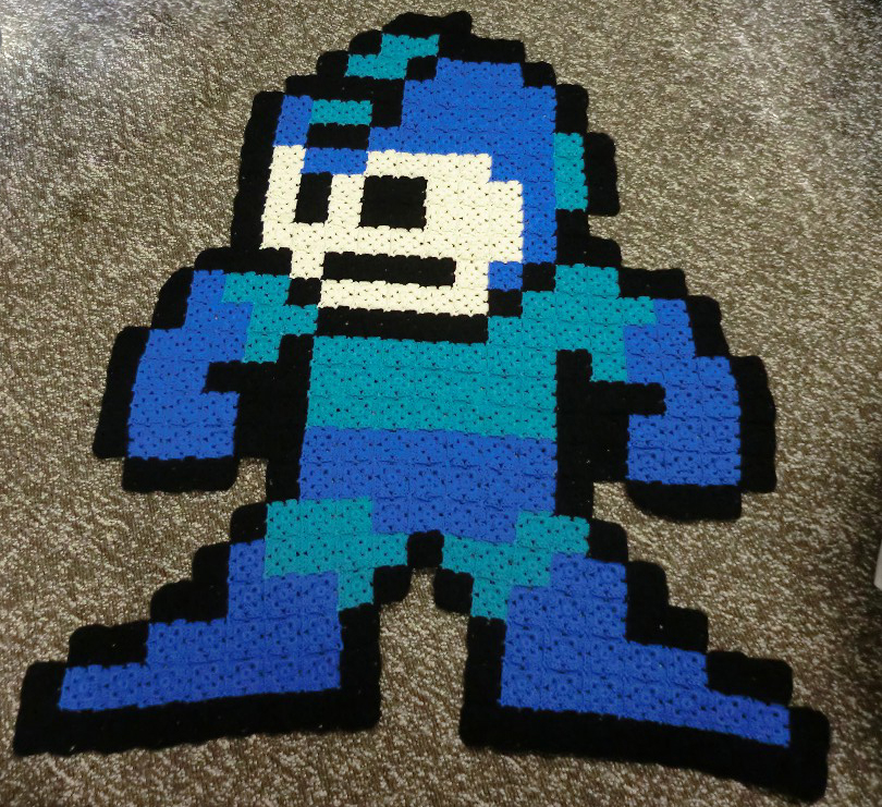 Sizzling Circuits! 11 Mega Man-Inspired Projects Made in Knit & Crochet