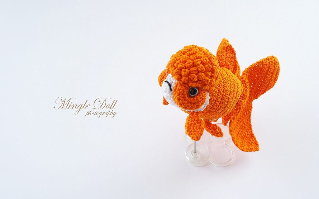 So Swish! Check Out This Oranda Goldfish Crocheted By Mingle Doll