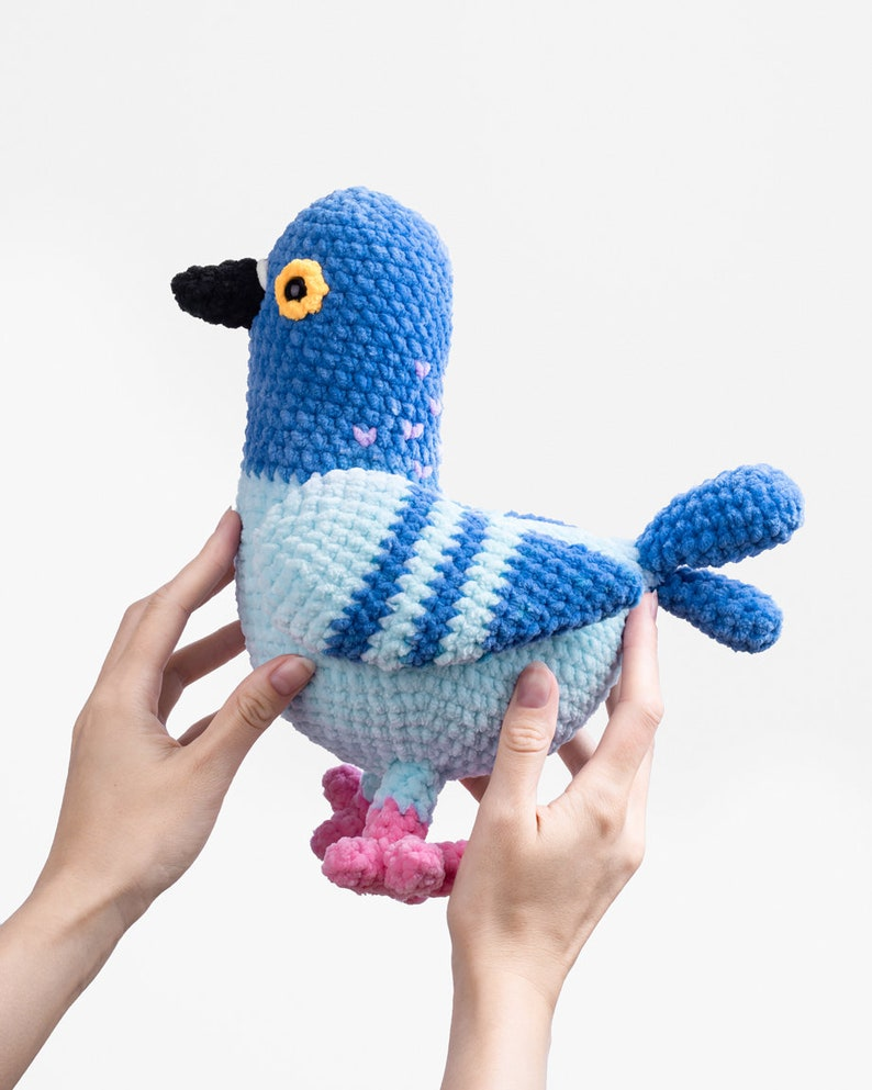 These Knit & Crochet Pigeon Patterns Are Having A Moment - And We Are Here For It