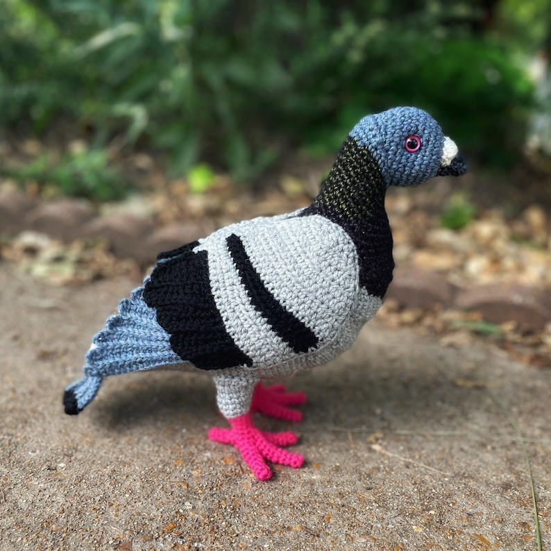 These Knit & Crochet Pigeon Patterns Are Having A Moment - And We Are Here For It