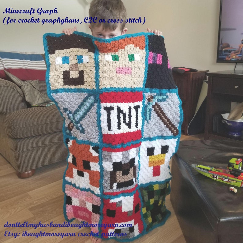 Finn's Favorite Minecraft-Inspired Patterns For Crocheters!