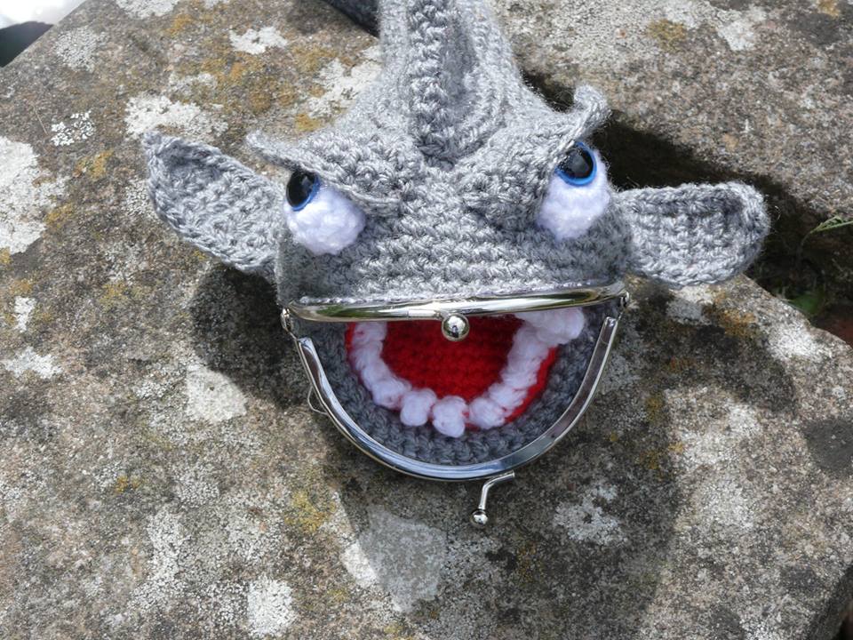 There's Something Super Fishy About This Crochet Coin Purse